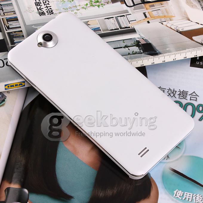 IPEGTOP Z26 MTK6589 Quad Core 1.2GHz 5.0 inch Android 4.2.1 OS Smart Phone 1GB RAM 4GB ROM QHD IPS ScreenQI Wireless Charging & Free Leather Case - White