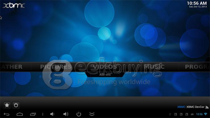 GK525 RK3188T Quad Core 1.4Ghz Android 4.2.2 OS Mini TV BOX Dongle 2G/8G Bluetooth 2.0MP Camera Microphone External Wifi Antenna - Blue