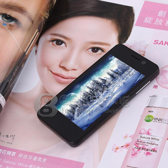CUBOT GT90 MTK6572W Dual Core 1.3GHz Smart Phone 4G ROM 5.0MP Camera 3G/GPS- Black