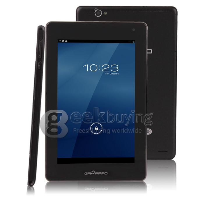 GalaPad 7 G2-3G Nvidia Tegra 3 7 inch Tablet PC Phablet Android 4.1 Quad Core IPS Capacitive Touch Screen 1280*800 1G/16G - Black