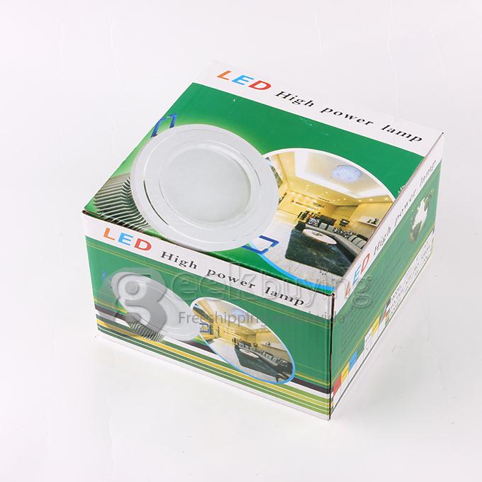 9W 9*1W 920LM Natural White Light Aluminum LED Ceiling Bulb (AC 85-265V)