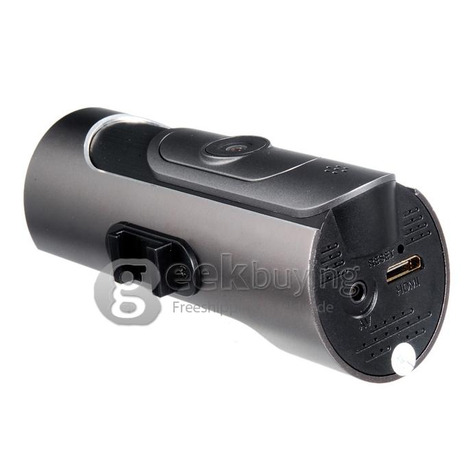 Zoran AT600 2.0' LED Screen H.264 1080P Vehicle Black Box DVR Recorder with Parking Monitor, G-Sensor and External 450mAh Battery Black