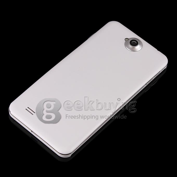IPEGTOP Z26 MTK6589 Quad Core 1.2GHz 5.0 inch Android 4.2.1 OS Smart Phone 1GB RAM 4GB ROM QHD IPS ScreenQI Wireless Charging & Free Leather Case - White