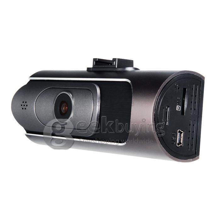 Zoran AT600 2.0' LED Screen H.264 1080P Vehicle Black Box DVR Recorder with Parking Monitor, G-Sensor and External 450mAh Battery Black