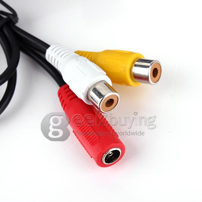 4.3Inch 2 Video Input TFT LCD Display Screen 480*234 Car Parking Rear View Reverse Mirror Monitor for Car DVD VCD Camera