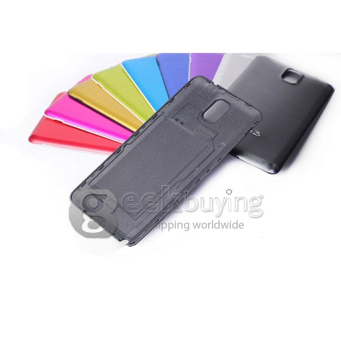 Brand New Metal Battery Back Cover Case for Samsung Galaxy Note 3 N9000 Note III - Black