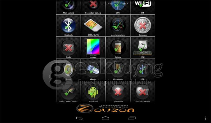 GalaPad 7 G2-3G Nvidia Tegra 3 7 inch Tablet PC Phablet Android 4.1 Quad Core IPS Capacitive Touch Screen 1280*800 1G/16G - Black
