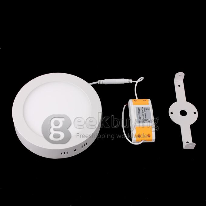 60*2835SMD 1180LM 3000K 12W Warm White Light LED Panel Light with Aluminium Frame (AC 85-260V)