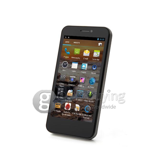 MYSAGA M1 4.5Inch IPS HD Screen MTK6589 Quad Core Smartphone 1GB/4GB 12.6MP Camera Android 4.2 OS 3G/GPS - Black