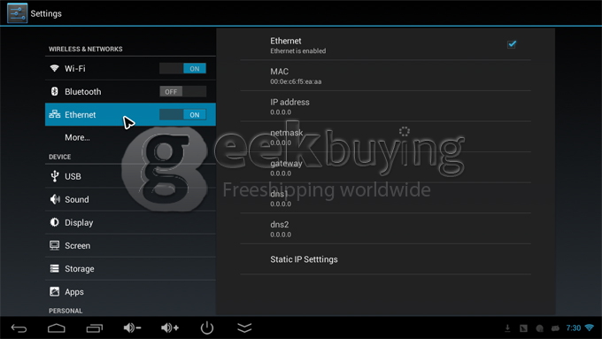 Original T-R42 RK3188T Quad Core Google Android 4.2.2 Cortex-A9 1.4 GHz Mini TV BOX HDMI HDD Player 2G/8G Bluetooth/RJ45/External Wifi Antenna with IR Remote Controller - Black