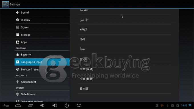 GK525 RK3188T Quad Core 1.4Ghz Android 4.2.2 OS Mini TV BOX Dongle 2G/8G Bluetooth 2.0MP Camera Microphone External Wifi Antenna - Blue