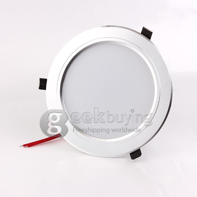 12W 12*1W 1110LM Warm White Light Aluminum LED Ceiling Recessed Bulb (AC 85-265V)