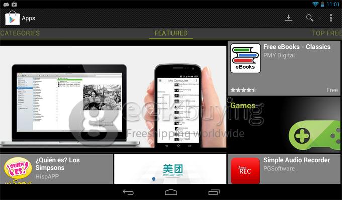 GalaPad 7 G2-3G Nvidia Tegra 3 7 inch Tablet PC Phablet Android 4.1 Quad Core IPS Capacitive Touch Screen 1280*800 1G/16G - Black