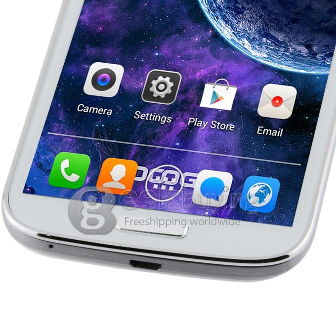 Doogee DG300 MTK6572W Dual Core 1.3GHz 5.0inch Android 4.2 OS Smartphone 512MB RAM 4GB ROM QHD Capacitive Screen 5.0MP Camera 3G GPS - White