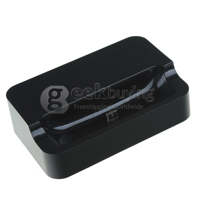 New Dock Station Stand Charger Cradle for Samsung Galaxy S4 i9500-Black(2001)