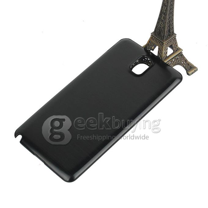 Brand New Metal Battery Back Cover Case for Samsung Galaxy Note 3 N9000 Note III - Black
