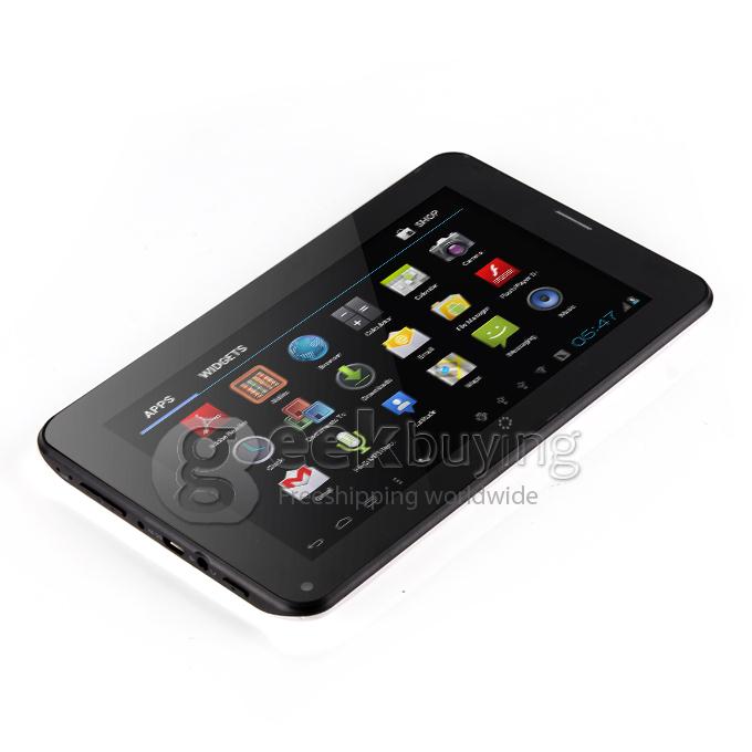 T16 Allwinner A13 1.0GHz 7 inch Tablet PC Phablet Android 4.0 Capacitive Touch Screen 800*480 512MB/8G Bluetooth - White