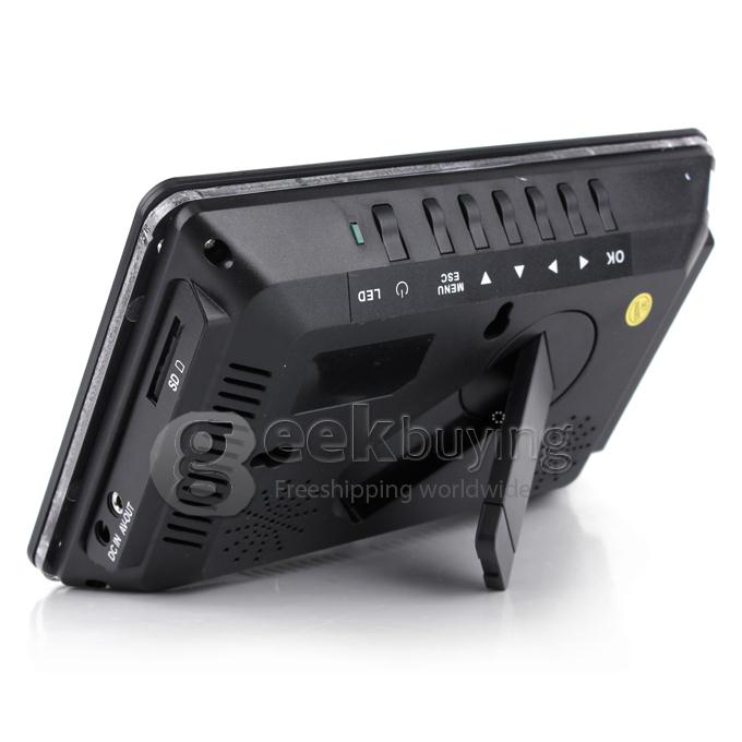 ZJ1285-DVR4 1CH 7 Inch 2.4GHz Wireless Night Vision Camera Monitor System for Office/Baby DVR Monitoring (US Plug) Black