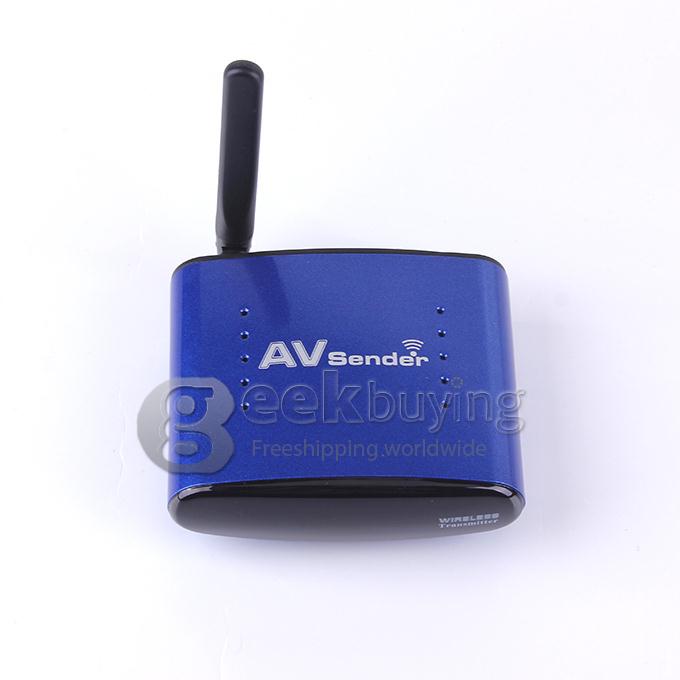 RAT-503 Fashion New 5.8GHz Wireless AV Audio Video Transmitter Receiver with IR Remote For DVD DVR CCD Camera IPTV TV