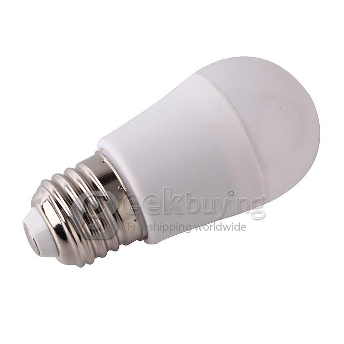 E27 3W 12x4014SMD 280LM 3000K Warm White Color LED Ball Light/LED Light Bulb(AC 85-265V)