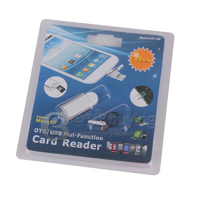 New Micro SD OTG/USB Multi-Function Card Reader for Samsung/Nokia/Sony/Google Nexus 5