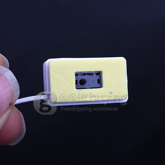 120dB Wired Anti-Theft Exhibit Alarm Security with One Sensor for Cell Phone Camera Laptop MP5 - White