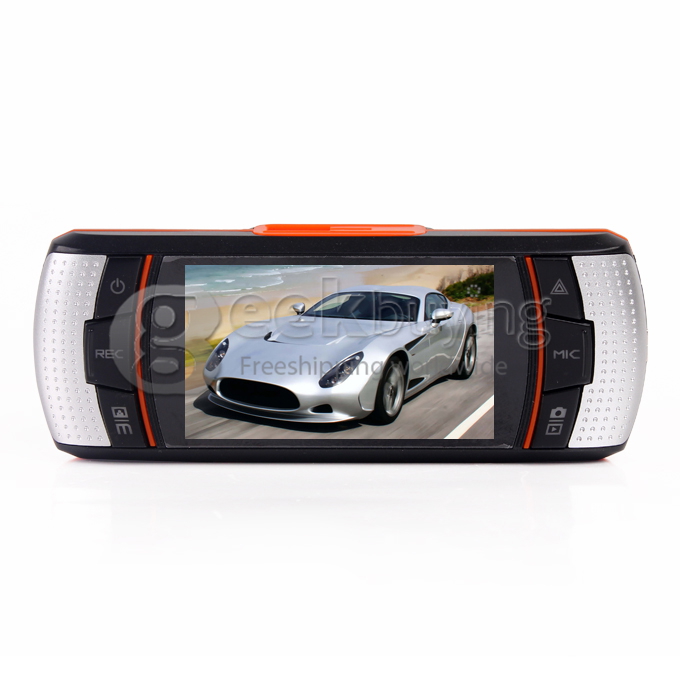 Car DVR Camera New F90G H.264 Full HD 1280x720P 30FPS 2.7Inch Dual Lens G-Sensor GPS Video Recorder