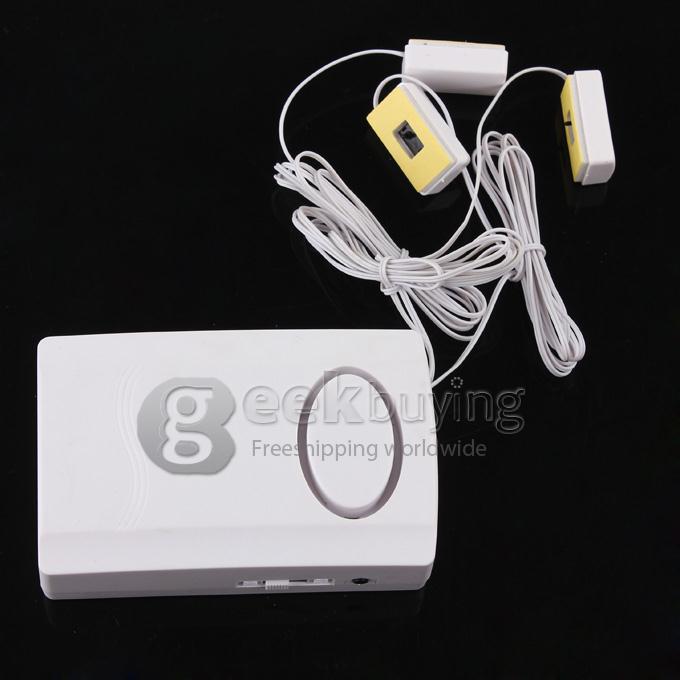 120dB Wired Anti-Theft Exhibit Alarm Security with Three Sensors for Cell Phone Camera Laptop MP5 - White