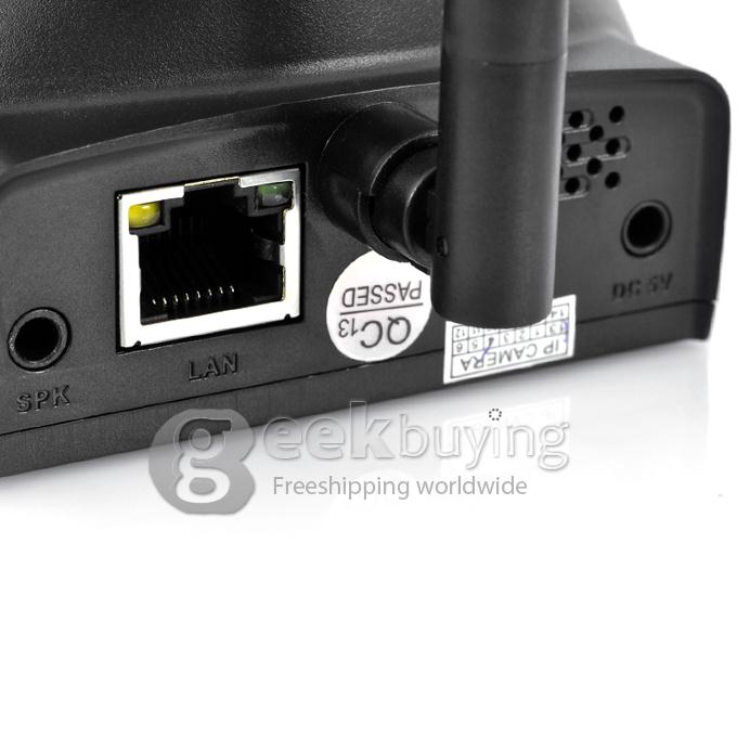 Indoor EasyN F3-M187 P2P 1/4 CMOS 300,000 Pixel 3.6mm Lens IR Night Wireless IP Camera for iPhone Android Phone