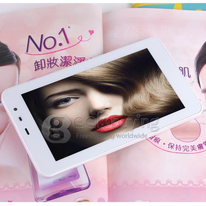 Nextway T6 MTK6572 Dual Core 6.5 Inch Android 4.2 OS Tablet PC 512MB RAM 4GB ROM Capacitive Touch Screen 800*480 - White