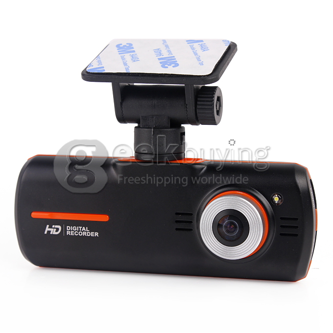 Car DVR Camera New F90G H.264 Full HD 1280x720P 30FPS 2.7Inch Dual Lens G-Sensor GPS Video Recorder