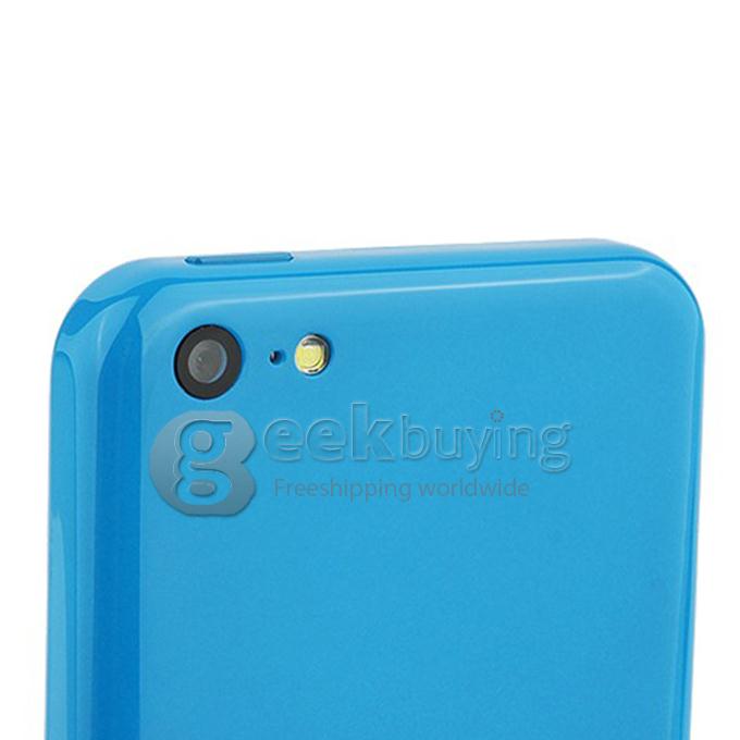 I5C 4.0Inch MTK6572M Dual Core 1.3GHz Smartphone WVGA Capacitive Screen 512MB+4G+2GB 2.0MP Camera Android 4.2 Wifi/GPS - Blue