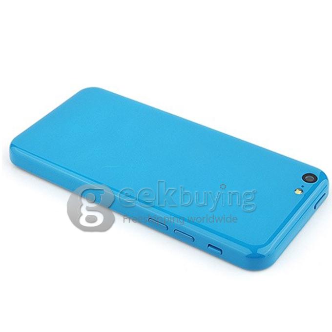 I5C 4.0Inch MTK6572M Dual Core 1.3GHz Smartphone WVGA Capacitive Screen 512MB+4G+2GB 2.0MP Camera Android 4.2 Wifi/GPS - Blue