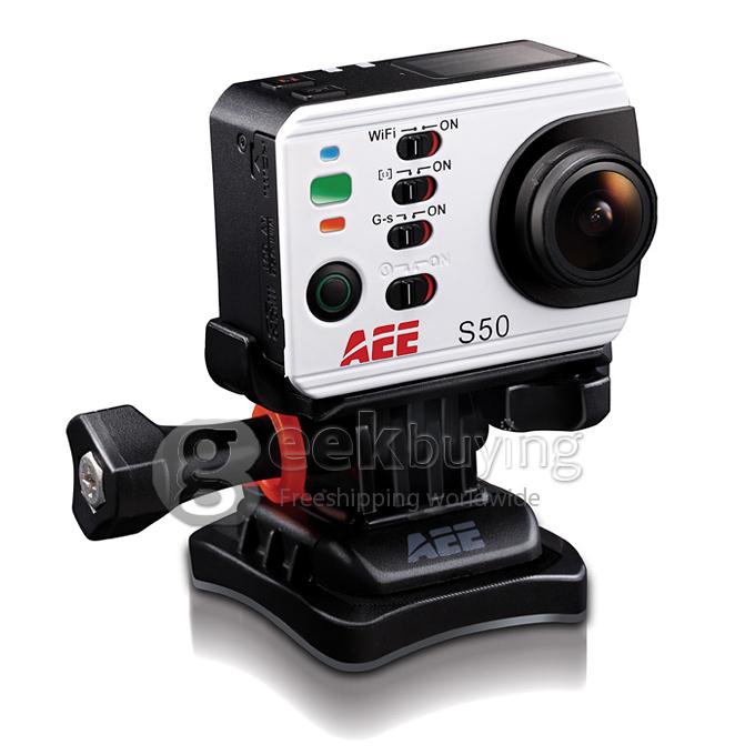 AEE S50 10x Digital Zoom 8MP HD 1080P 175 Degree Wide Angle Waterproof Sporty Digital Video Camcorder with WIFI