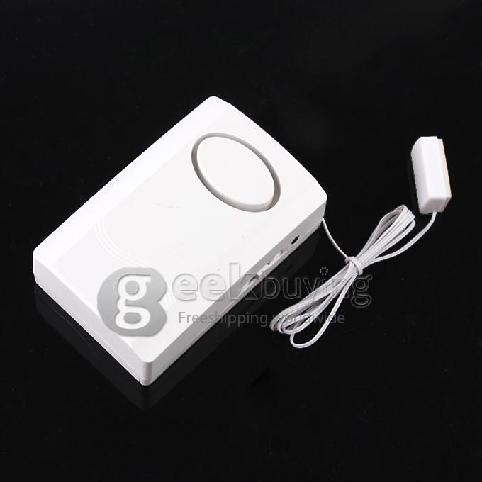 120dB Wired Anti-Theft Exhibit Alarm Security with One Sensor for Cell Phone Camera Laptop MP5 - White