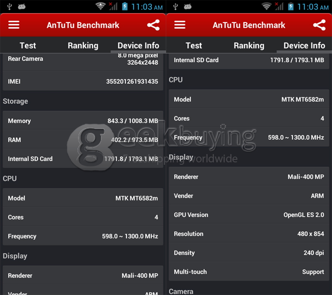 W450 4.5inch FWVGA Capacitive Screen MTK6582 Quad Core Smartphone 1G/4G 8.0MP Camera Android 4.2 OS 3G/GPS with Free Case - Pink