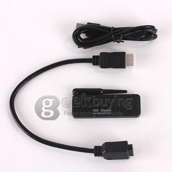 CX-V3 Miracast dongle 1.2 GHz with DLNA&Airplay WIFI Linux OS - Black