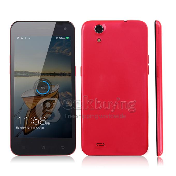 Mpai 809T 5.0inch IPS HD Screen Corning II Gorilla glass Ultrathin Quad core MTK6582 1.3GHz 8.0MP Android 4.2 1GB+4GB NFC/OTG/Air Gesture with 3G/GPS - Pink