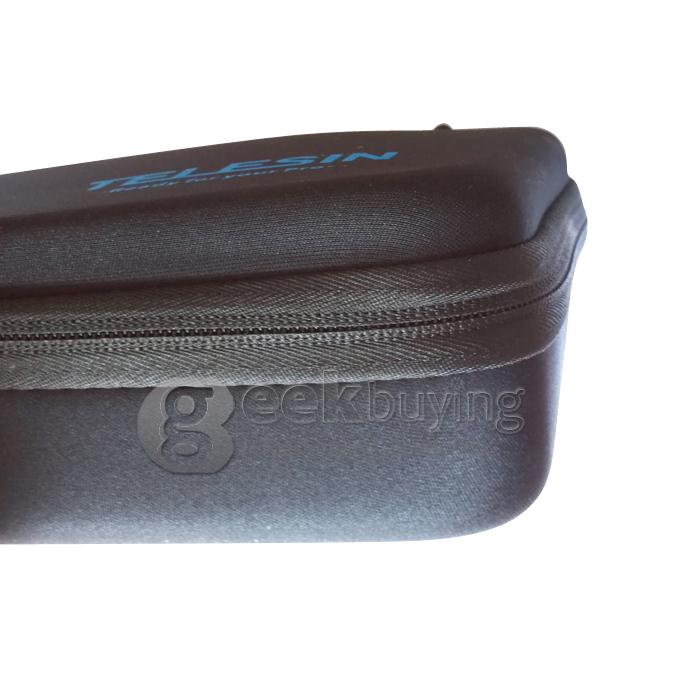 Telesin Three-dimensional Black Protective Travel Carry Bag Case for Gopro Hero 3+ /3 /2 /1 Camera & Gopro Accessories - Medium
