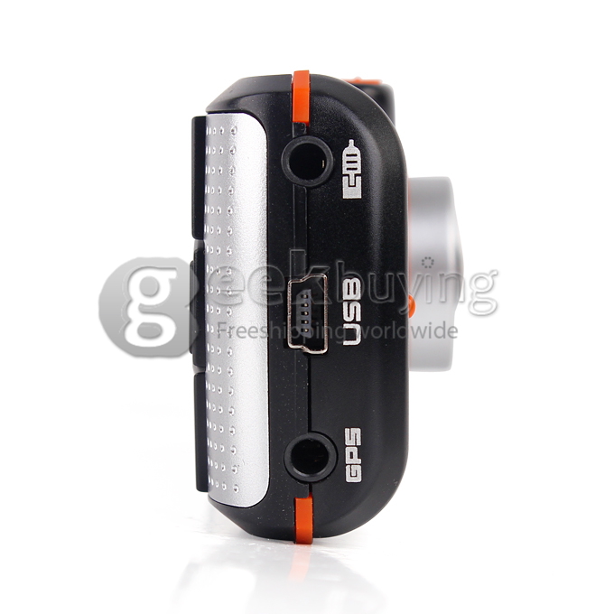 Car DVR Camera New F90G H.264 Full HD 1280x720P 30FPS 2.7Inch Dual Lens G-Sensor GPS Video Recorder