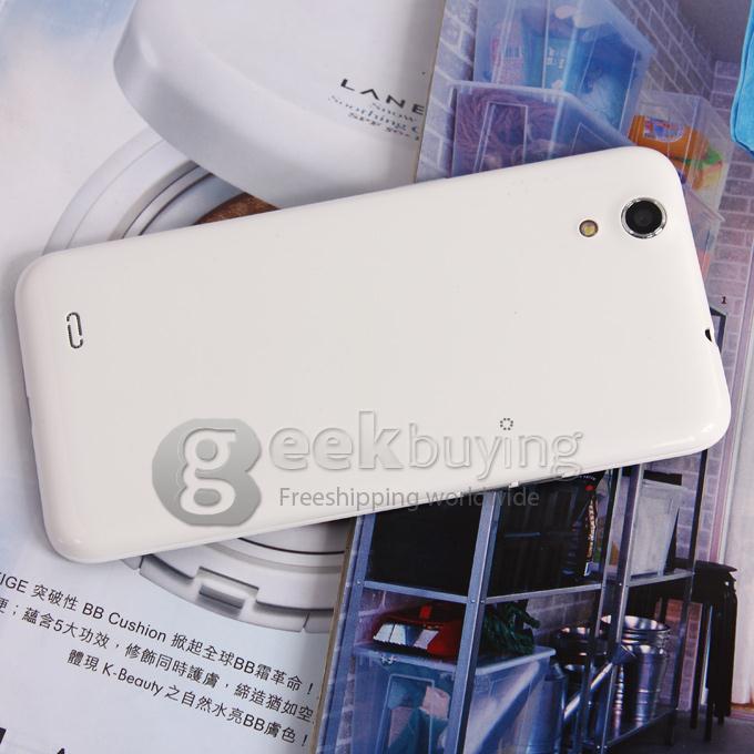 Mpai 809T MTK6582 Quad Core 1.3GHz 5.0inch Android 4.2 Smartphone 1GB RAM 4GB ROM IPS HD Screen Corning II Gorilla glass Ultrathin8.0MPNFC/OTG/Air Gesture with 3G/GPS- White