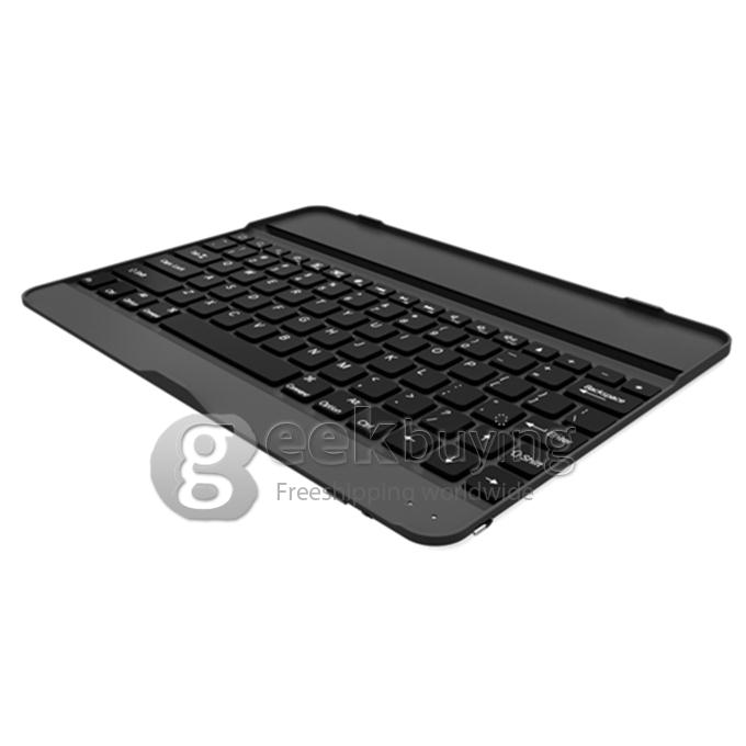 Metal Aluminum Bluetooth Wireless Keyboard Case Cover for Apple iPad 5 iPad Air - Black