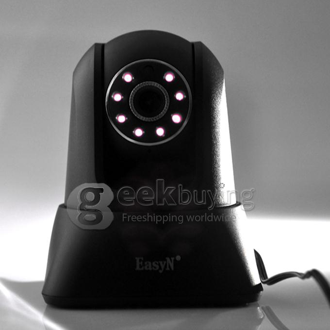 Indoor EasyN F3-M187 P2P 1/4 CMOS 300,000 Pixel 3.6mm Lens IR Night Wireless IP Camera for iPhone Android Phone