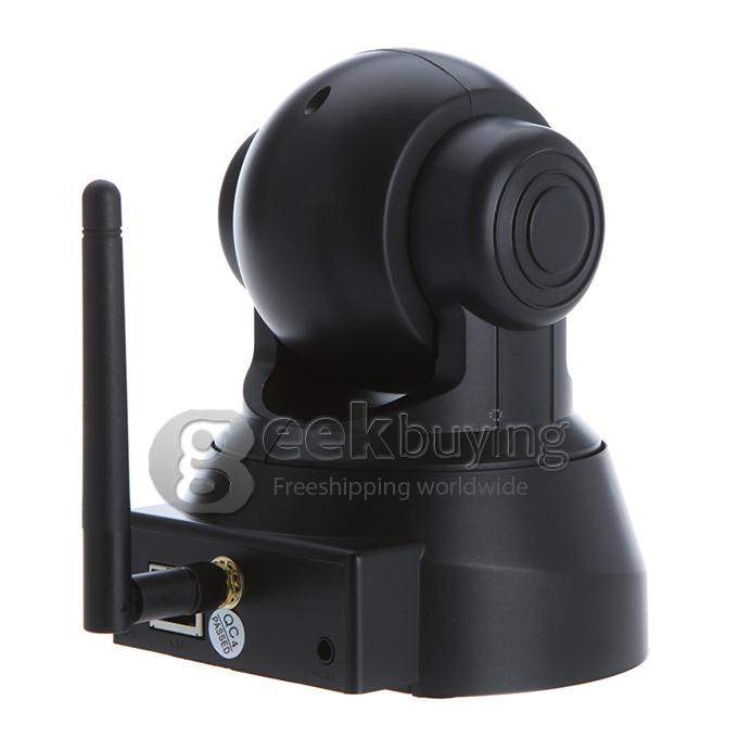 Indoor EasyN F3-M166 Two Way Audio PTZ 300K Pixels P2P Motion-JPEG Format PnP Wireless IP Camera for iPhone and Android Phone PC