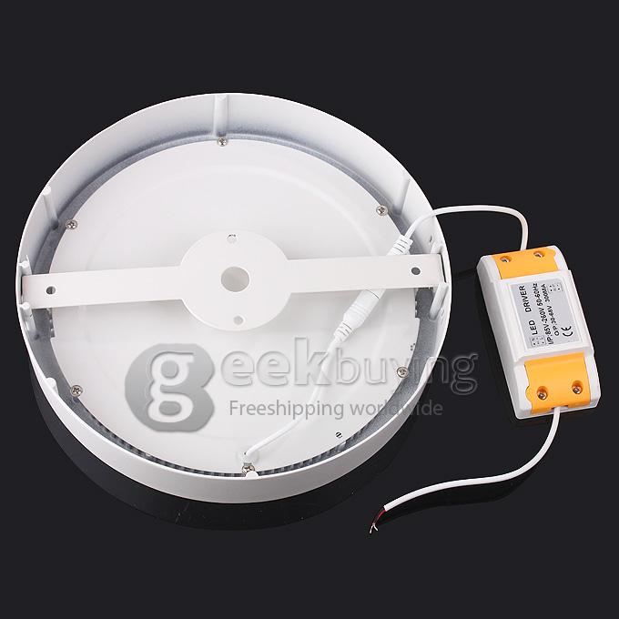 90*2835SMD 1750LM 3000K 18W Warm White Light LED Panel Light with Aluminium Frame (AC 85-260V)