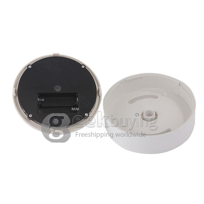 Outdoor/Indoor (2500) Emulational Dummy Security CCTV DVR Camera for Home Security with Red Blinking LED - Black + White