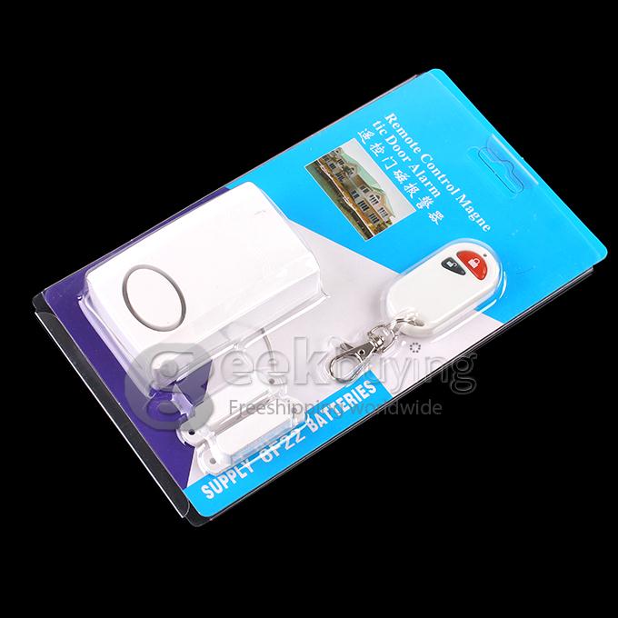 6688-Motion Activated Entry Open Magnetism Control Alarm Security Bell with Wireless Remote Control for Door Gate Window