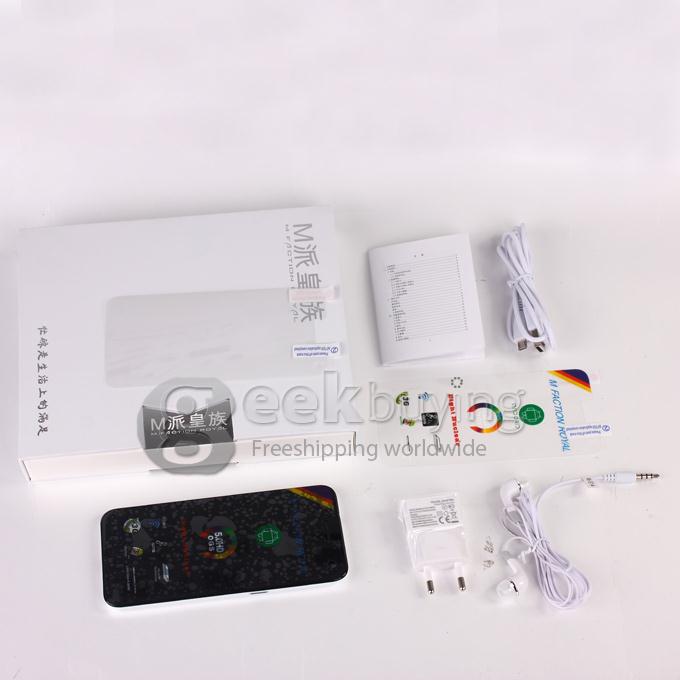 Mpai 809T MTK6582 Quad Core 1.3GHz 5.0inch Android 4.2 Smartphone 1GB RAM 4GB ROM IPS HD Screen Corning II Gorilla glass Ultrathin8.0MPNFC/OTG/Air Gesture with 3G/GPS- White