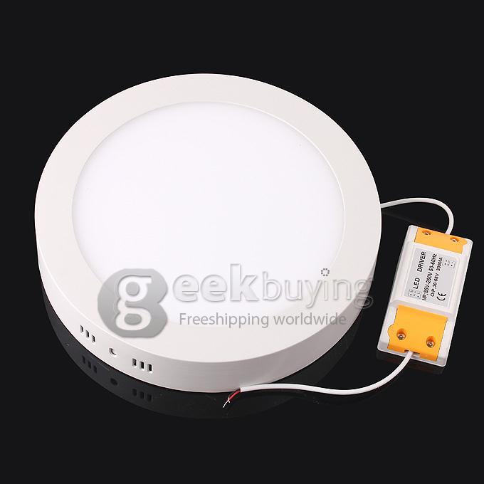 90*2835SMD 1750LM 3000K 18W Warm White Light LED Panel Light with Aluminium Frame (AC 85-260V)