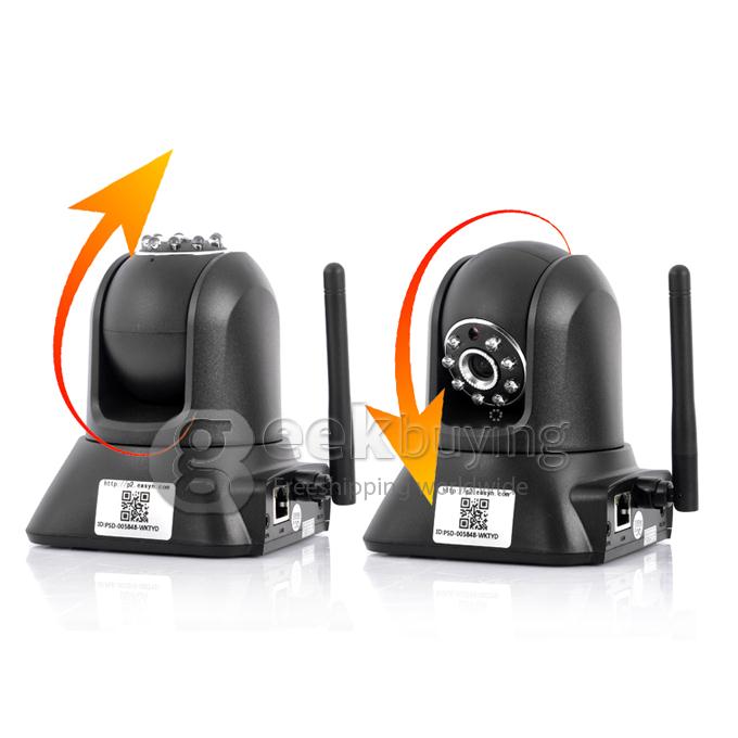 Indoor EasyN F3-M187 P2P 1/4 CMOS 300,000 Pixel 3.6mm Lens IR Night Wireless IP Camera for iPhone Android Phone